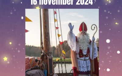 Aankomst Sinterklaas per boot op 16 november